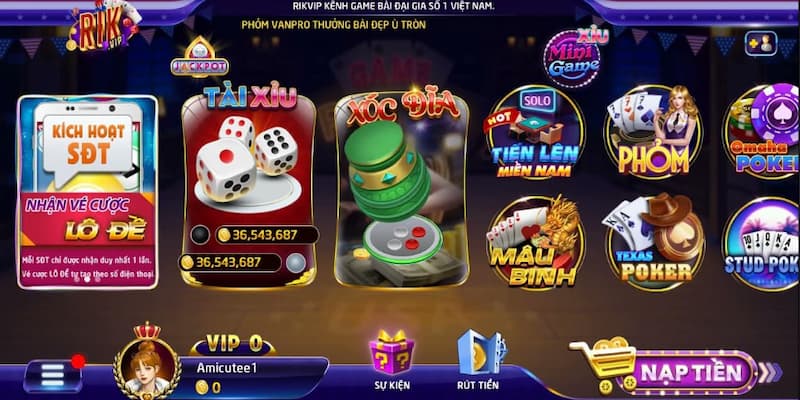 Giới Thiệu Rikvip Đặc điểm nổi bật của Rikvip